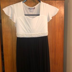 Black and White Formal Dress
